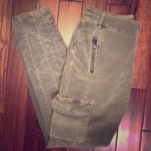 Anthropologie Cargo corduroy pants